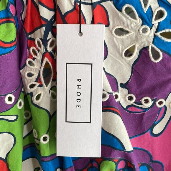 Rhode Adeline Top Woodstock Floral Rainbow - Picture 7 of 14